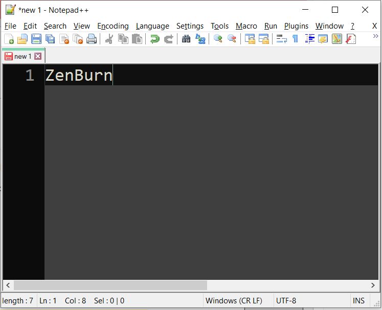 Enabling Notepad Dark Theme Code2care - Nature Photo Collection - Retina Quality